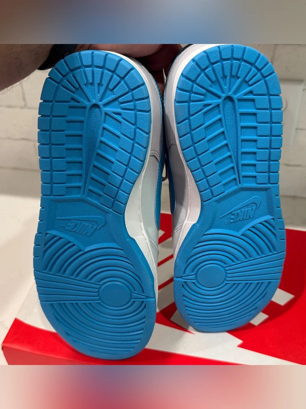 Nike Dunk Low Retro Pure Platinum Blue Lightning DV0831-001 Men's Athletic New